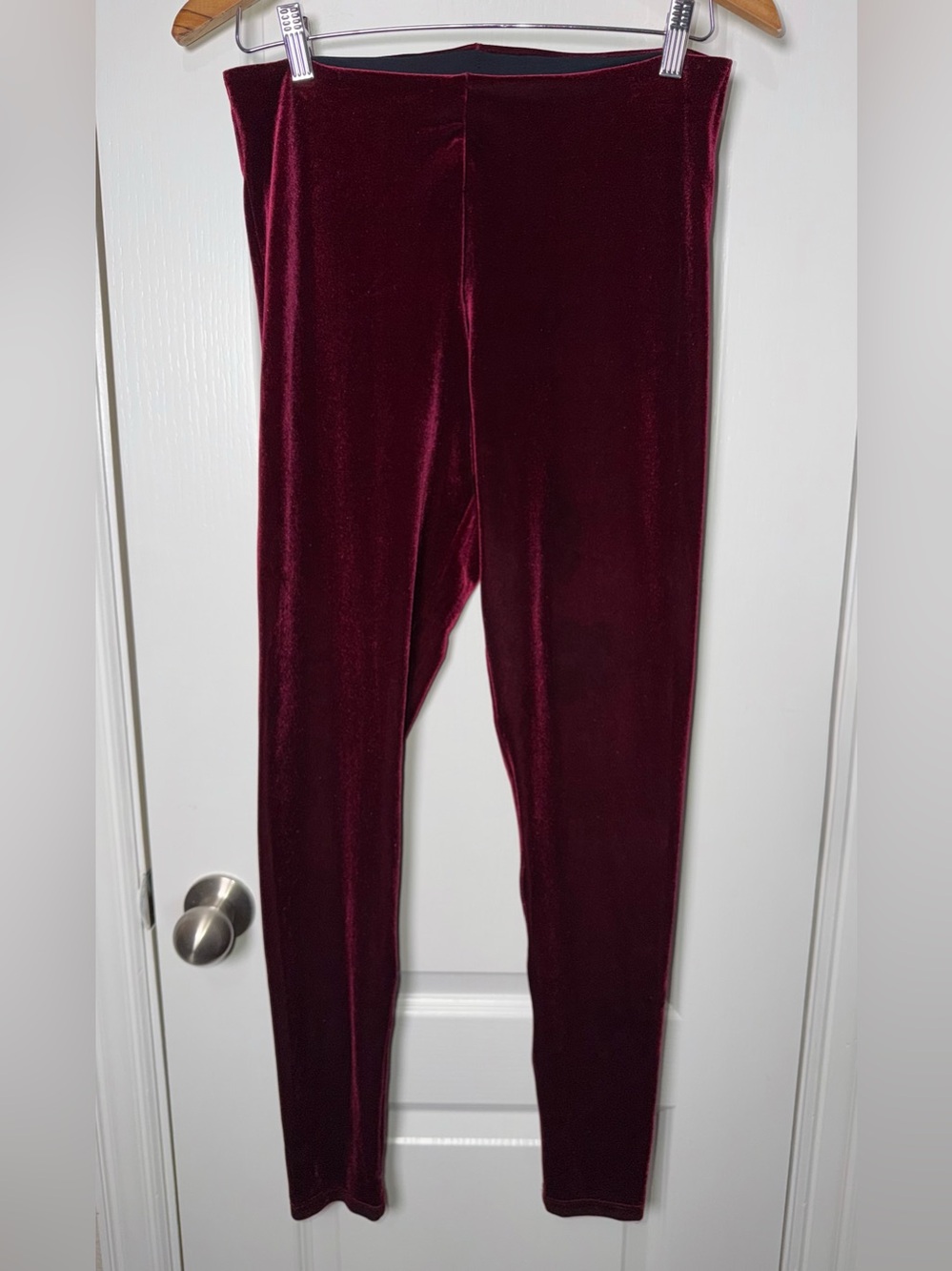 Commando Perfect Control Velvet Leggings SLG05 Berry XL - Picture 3 of 5